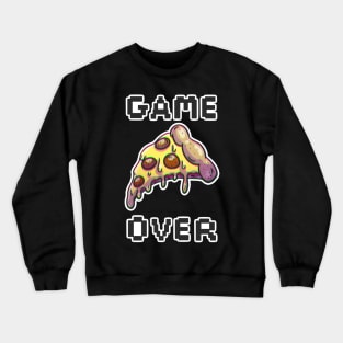 Game Over Pizza Crewneck Sweatshirt